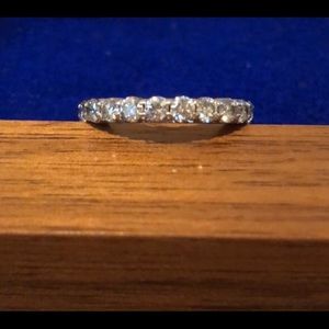 2 CT. TW. Diamond Eternity Band in 14k WG — Zales